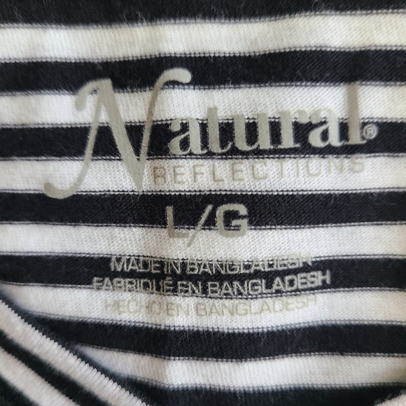 Natural Reflections Woman's Long Sleeve V-Neck Pullover Blouse, Size: Large - Picture 7 of 13